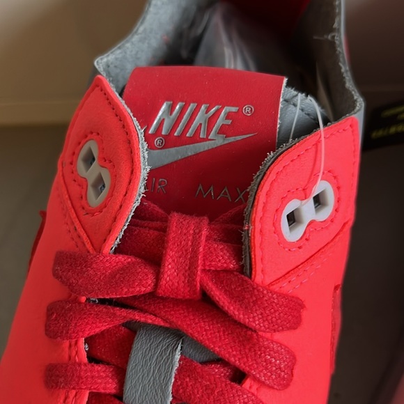 Nike Air Max 1 CLOT Kiss of Death Solar Red Sneakers - Picture 8 of 12